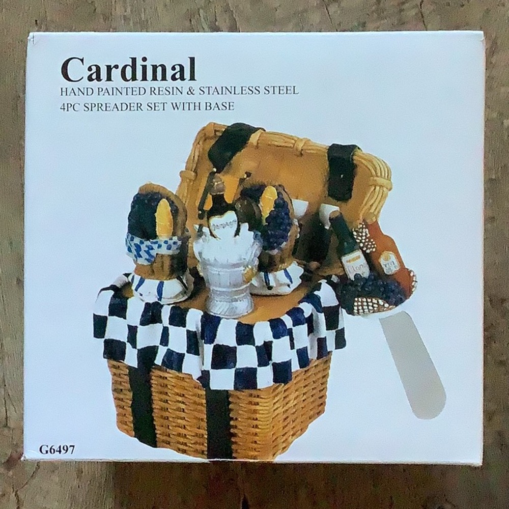 Cardinal G6497 4 pc spreader set with base